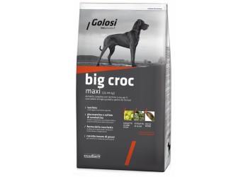 Golosi Big Croc maxi per cane di taglia grande 26 - 44 kg con tacchino e riso da 12 kg